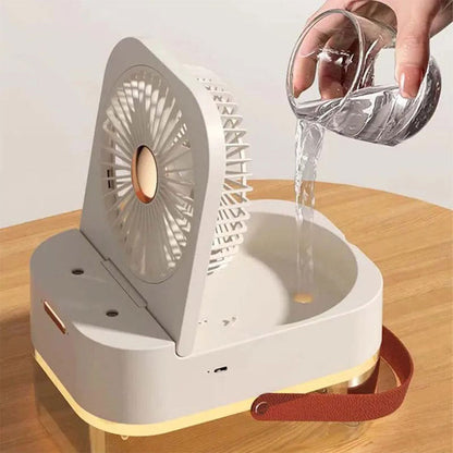 Ventilateur 3 Vitesses et Brumisateur avec Grand Réservoir – مروحة ومعطر جو 2في1