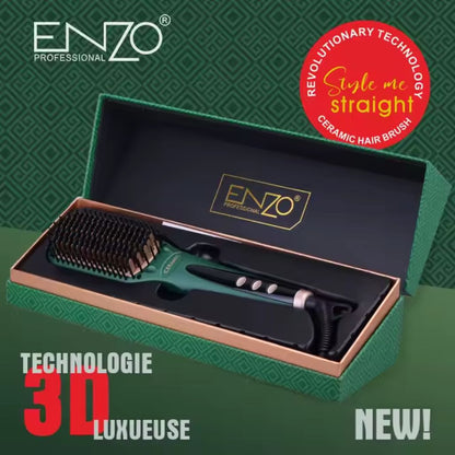 Brosse Lissante ENZO Haute Performance et Technologie Avancée – فرشاة الشعر