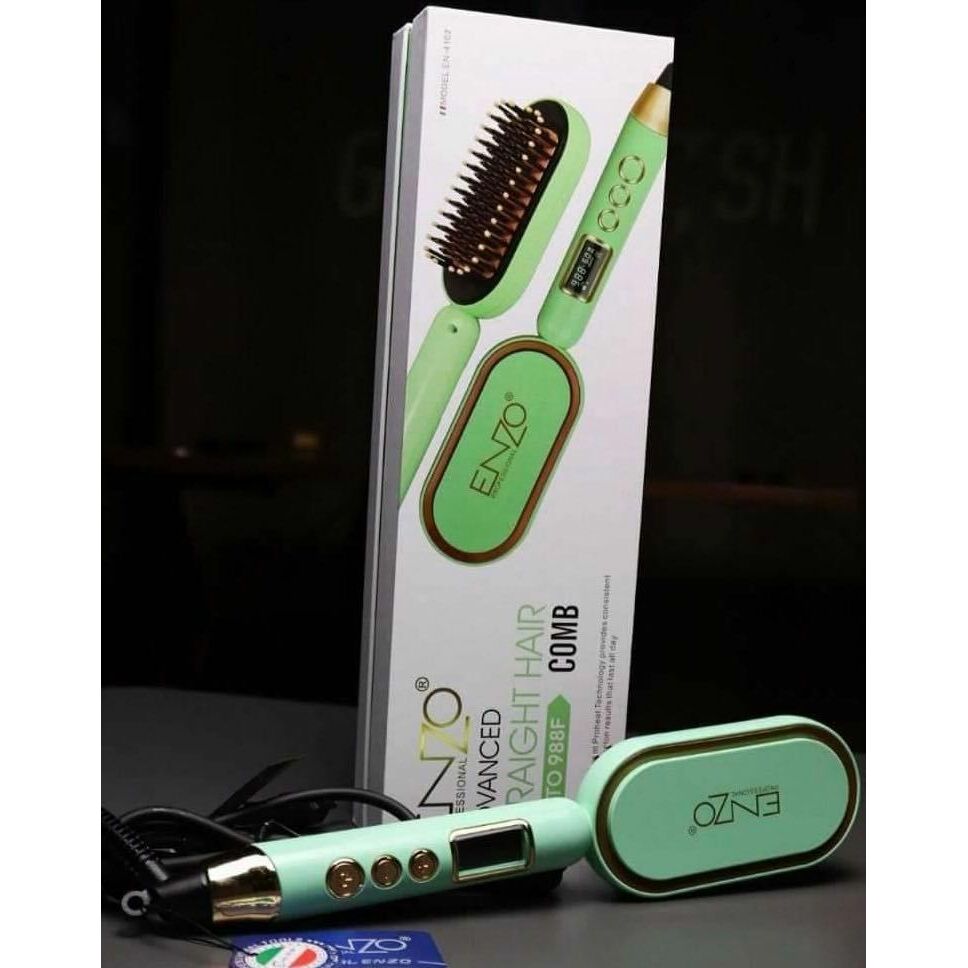 ENZO PROFESSIONAL Brosse Lissante Electrique Professional En Céramique