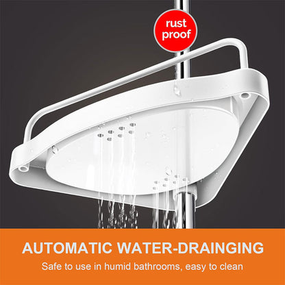 Étagère de douche d’angle à 4 niveaux réglable 260cm – رف حمام قابل للتعديل