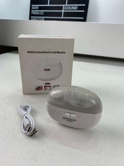 Coupe-ongles électrique 2 en 1 avec lumière LED – جهاز تقليم الأظافر للصغار والكبار