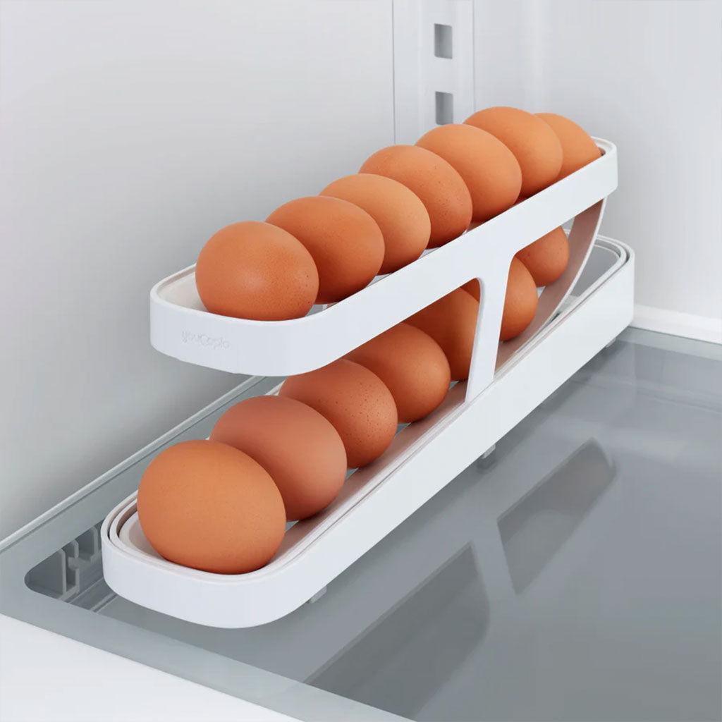Support de Rangement Œufs dans le Frigo 12 À 14 Pcs تنزوت