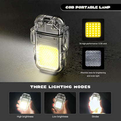 Bri-quet et Lampe Torche LED Portable – مصباح محمول مع ولا-عة