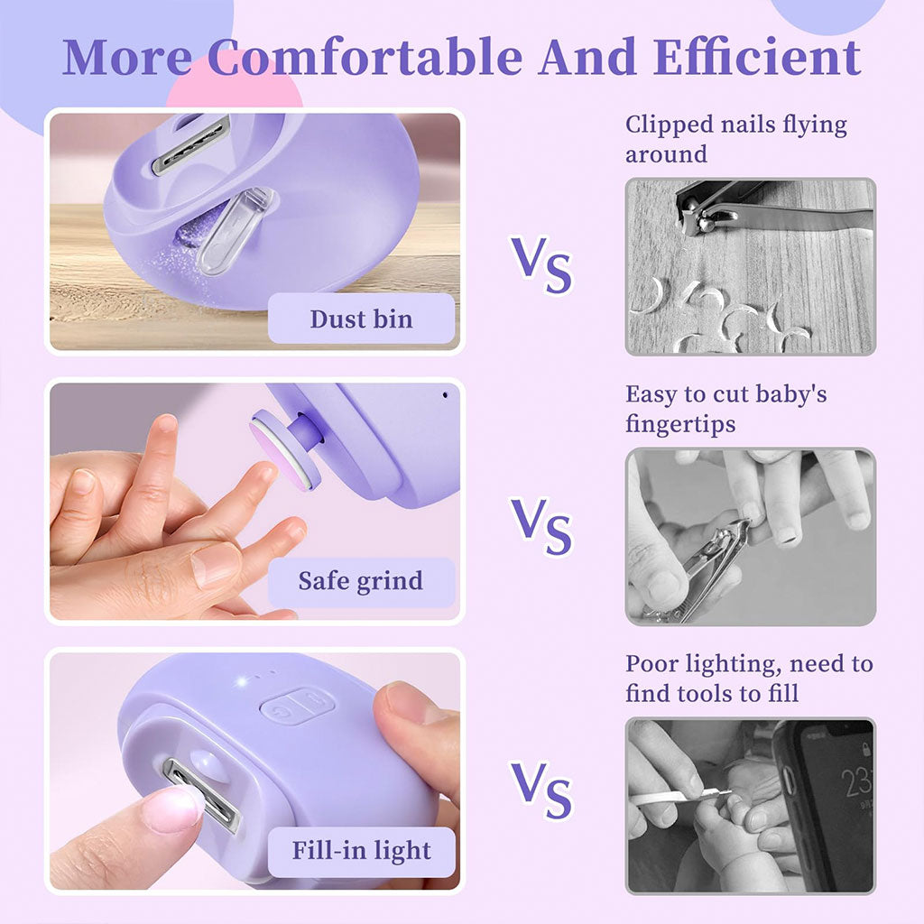 Coupe-ongles et lime à ongles électriques avec 9 têtes – جهاز قص الأظافر