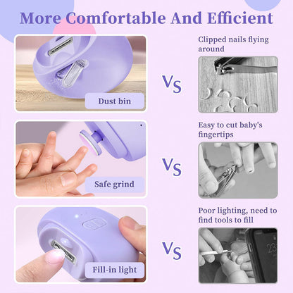 Coupe-ongles et lime à ongles électriques avec 9 têtes – جهاز قص الأظافر