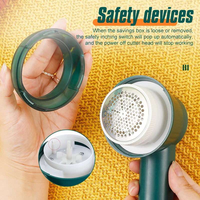 Éliminateur de peluches de vêtements électrique portable - الة الكهربائية المحمولة لازالة الوبر من الملابس