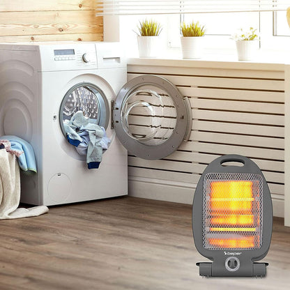 Chauffage à quartz 2 niveaux de chauffe de 800W avec Interrupteur de sécurité – مدفأة كهربائية