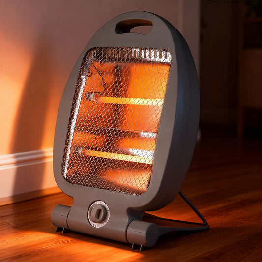 Chauffage à quartz 2 niveaux de chauffe de 800W avec Interrupteur de sécurité – مدفأة كهربائية - تنزوت