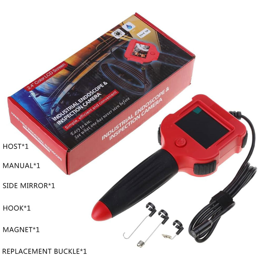 Caméra d’inspection endoscope industrielle avec écran LCD – كاميرة للأمكان الضيقة مع شاشة