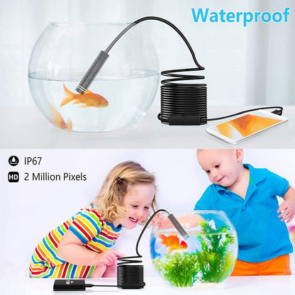 Endoscope WiFi Caméra d’inspection sans Fil 8 mm 6 LED réglables pour Smartphone – كاميرة للمناطق الضيقة