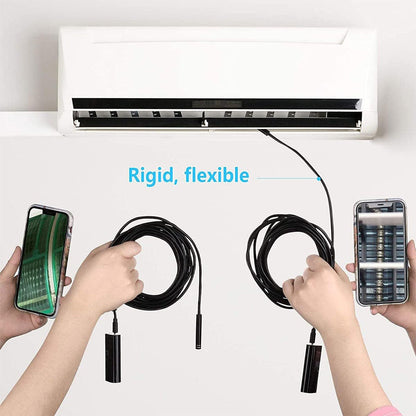 Endoscope WiFi Caméra d’inspection sans Fil 8 mm 6 LED réglables pour Smartphone – كاميرة للمناطق الضيقة