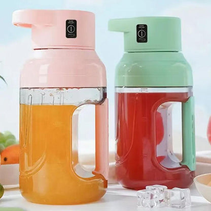 Extracteur de jus frais portatif électrique 1500ml Rechargeable