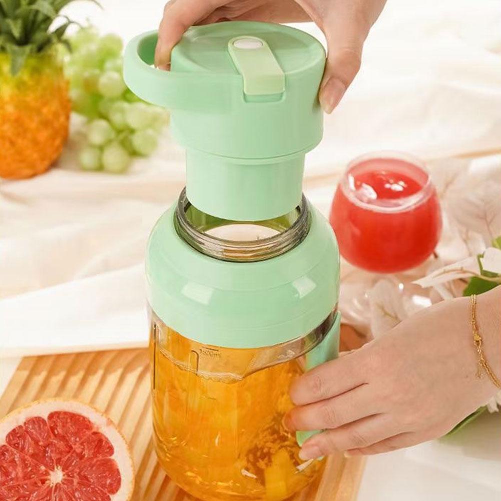 Extracteur de jus frais portatif électrique 1500ml Rechargeable