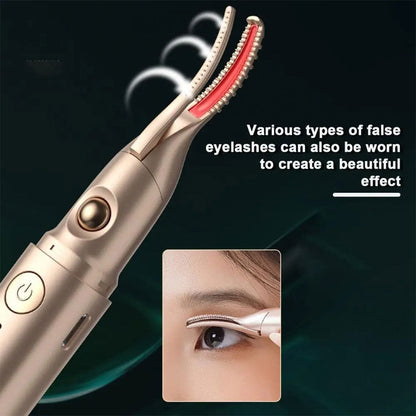 Recourbe-cils chauffant et tondeuse à sourcils 2 en 1 – جهاز تقويم الرموش