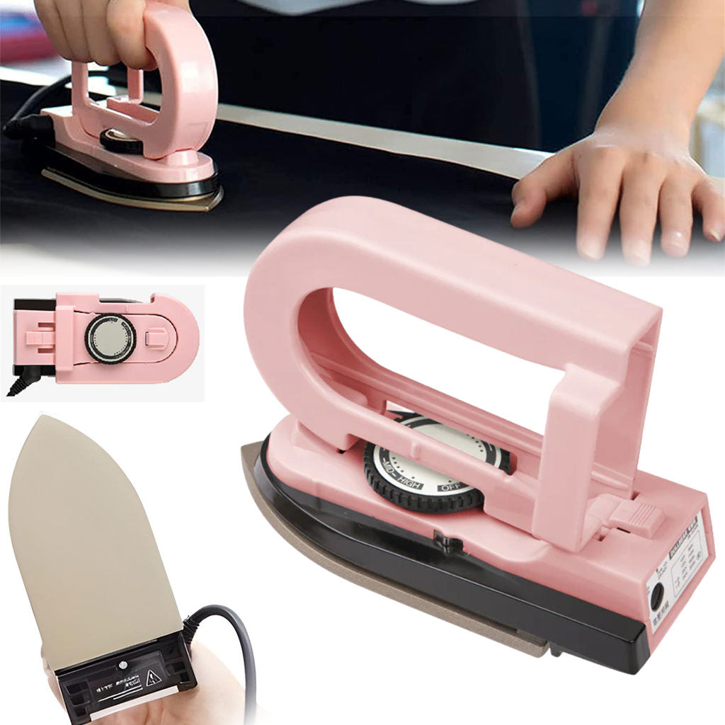 Mini Fer à Repasser Portable avec Température Réglable – مكواة ملابس محمولة - تنزوت