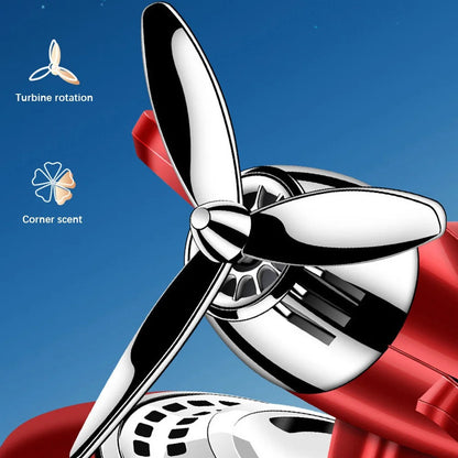Diffuseur d’aromathérapie à Rotation Automatique Style Avion – موزع العطر في السيارة