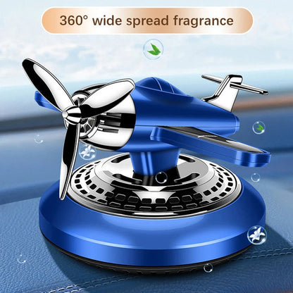 Diffuseur d’aromathérapie à Rotation Automatique Style Avion – موزع العطر في السيارة
