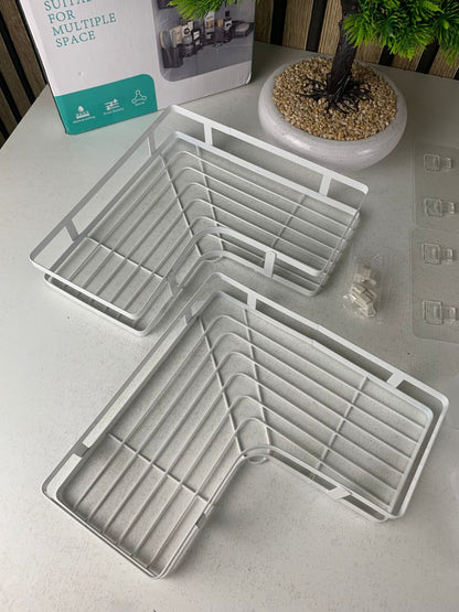 Étagère de rangement pour salle de bain 4pcs – طقم رفوف تنظيم للحمام