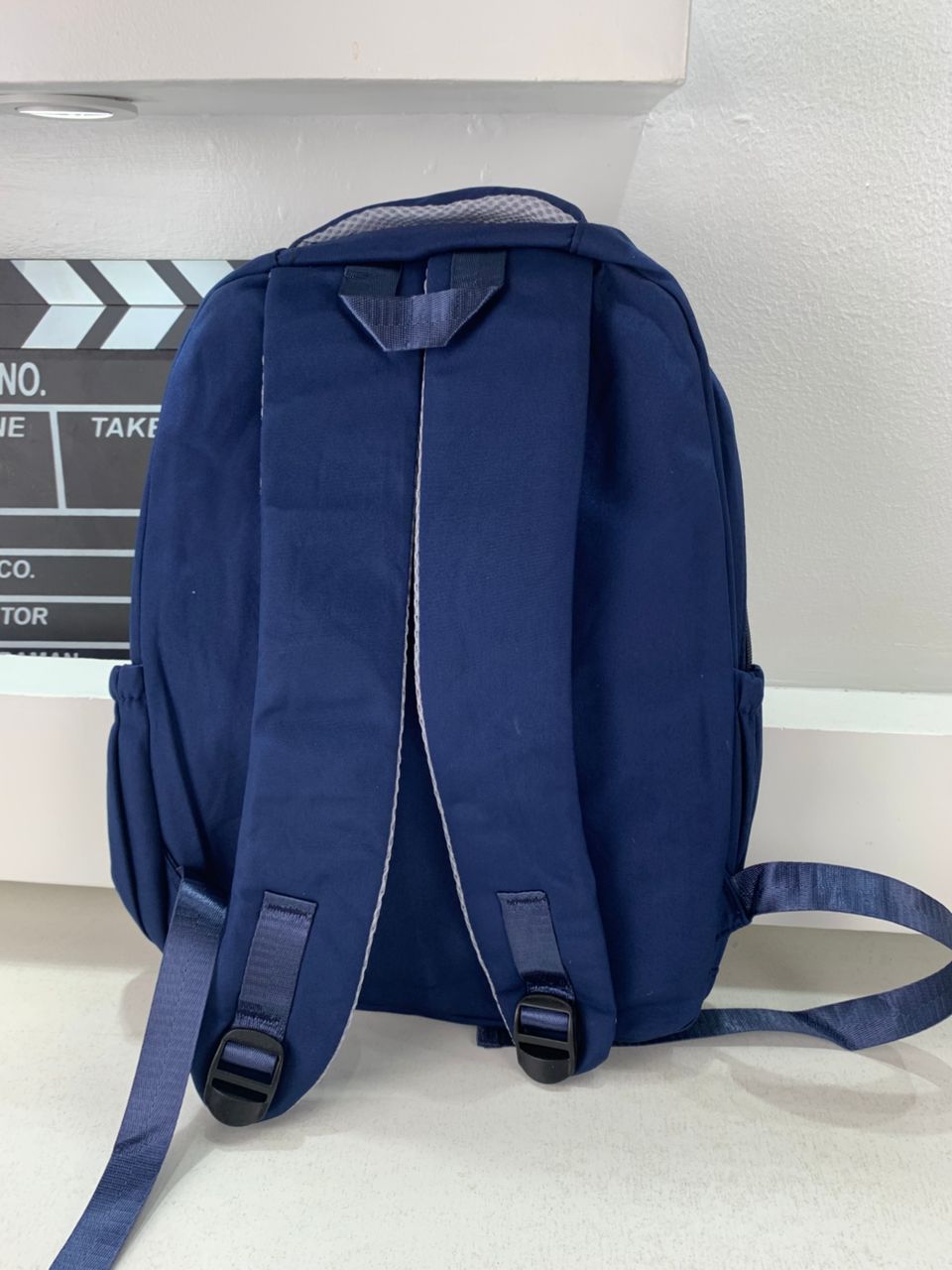 Sac à Dos Enfant Kawaii Capybara Bleu Nuit – حقيبة ظهر للأطفال أزرق ليلي