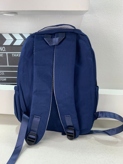Sac à Dos Enfant Kawaii Capybara Bleu Nuit – حقيبة ظهر للأطفال أزرق ليلي