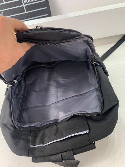 Sac à Dos Enfant Kawaii Capybara Noir – حقيبة ظهر للأطفال سوداء