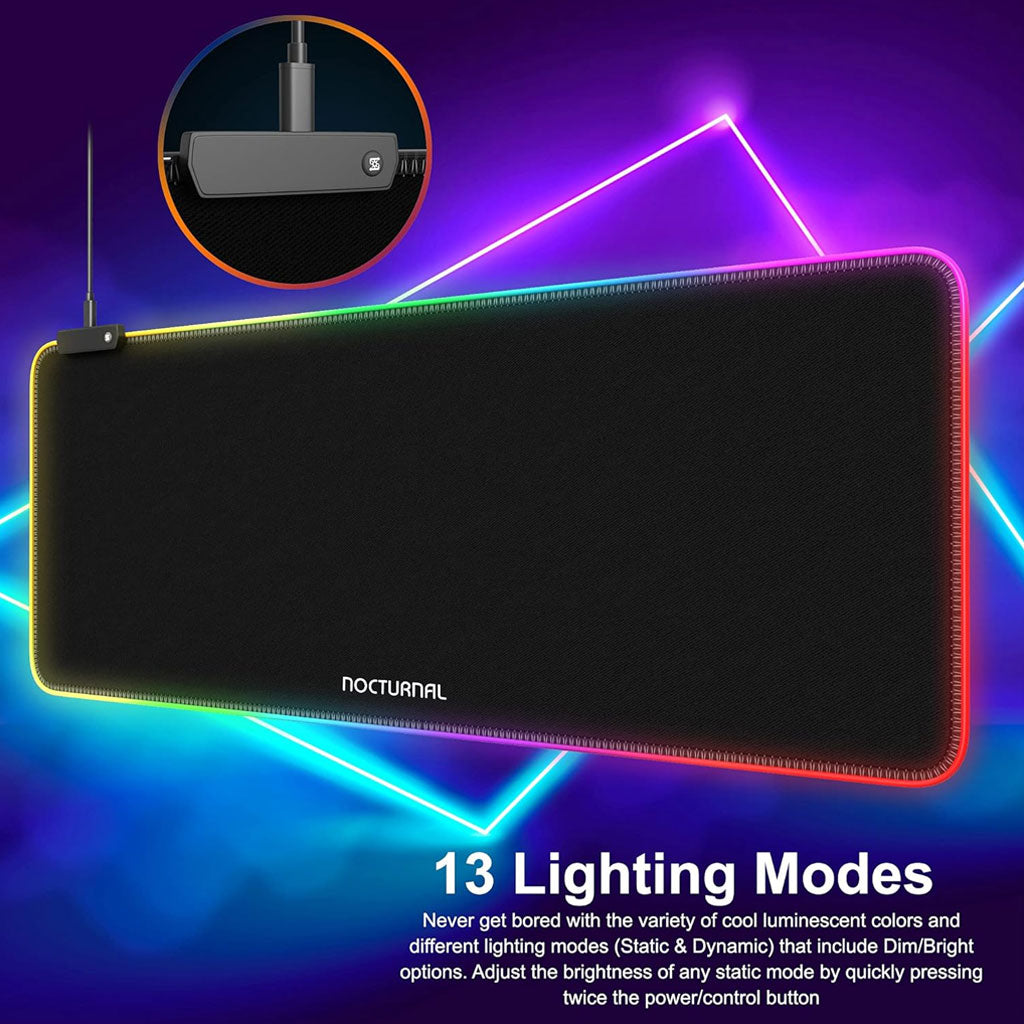 Tapis de souris de jeu RGB Transformez votre expérience de jeu
