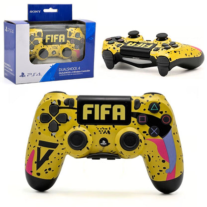 SONY DualShock Manette PS4 Sans Fil, Batterie Rechargeable (High Copy) – Limited Edition FIFA تنزوت