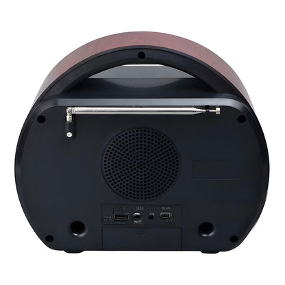 Haut Parleur Bluetooth sans fil Motif Flamme Style Rétro FP-535 – مكبر صوت بلوتوث