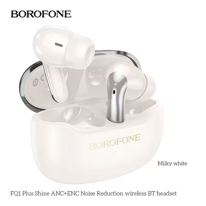 Écouteurs sans fil Bluetooth V5.4 FQ1 Plus ANC BOROFONE – سماعات أذن لاسلكية