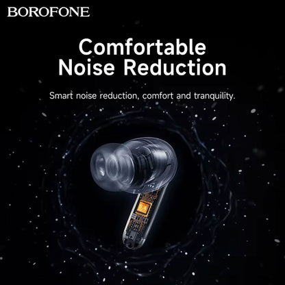 Écouteurs sans fil Bluetooth V5.4 FQ1 Plus ANC BOROFONE – سماعات أذن لاسلكية