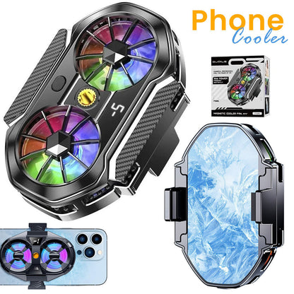 Refroidisseur de téléphone portable à double ventilateur FS06 – مبرد هواتف تنزوت