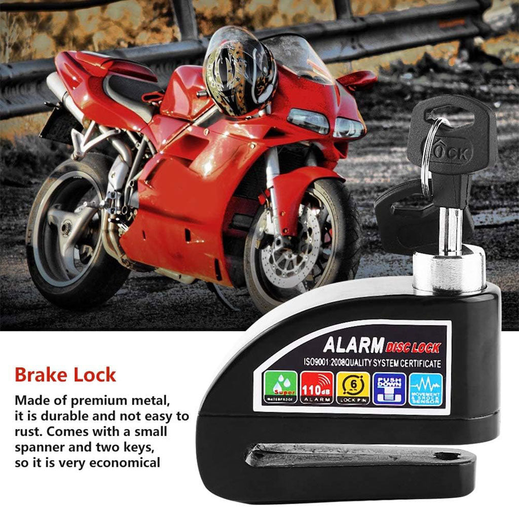 Antivol pour Disque Moto Alarme 110dB Waterproof – جهاز إنذار للدراجات النارية