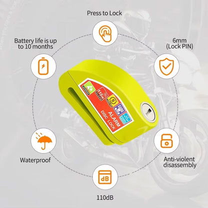 Antivol pour Disque Moto Alarme 110dB Waterproof – جهاز إنذار للدراجات النارية