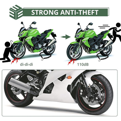 Antivol pour Disque Moto Alarme 110dB Waterproof – جهاز إنذار للدراجات النارية