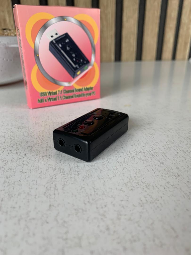 Adaptateur De Carte Son USB À 3D Audio Virtual 7,1 Channel