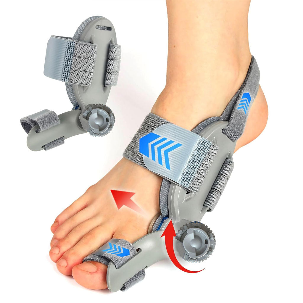 Correcteur Hallux Valgus pour Femme et Homme avec Molette Réglable – مصحح وضعية القدم تنزوت
