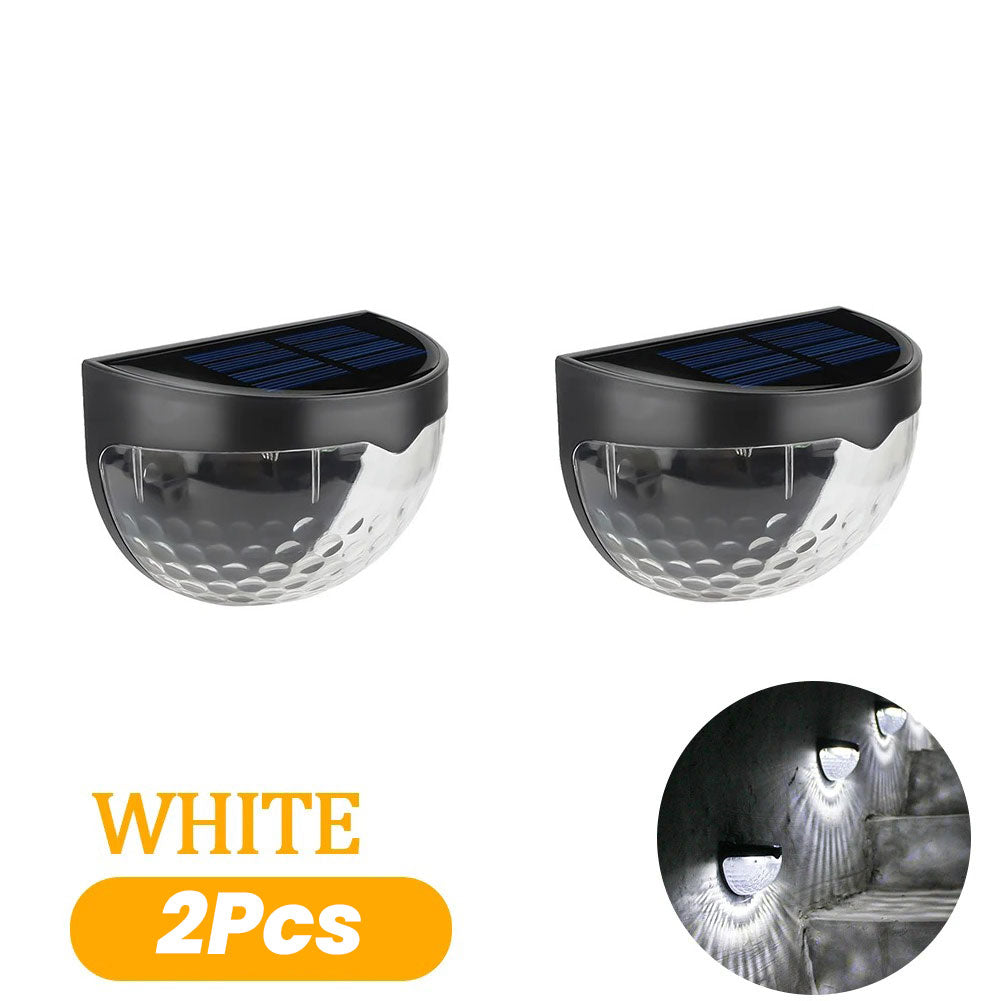 Pack 2 Lampes solaires pour clôture imperméable IP65 – مصابيح الإنارة الخارجية
