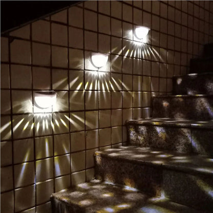 Pack 2 Lampes solaires pour clôture imperméable IP65 – مصابيح الإنارة الخارجية