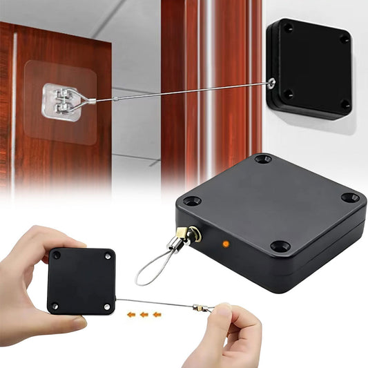Ferme-porte automatique sans perforation – أداة غلق الباب أوتوماتكيا تنزوت