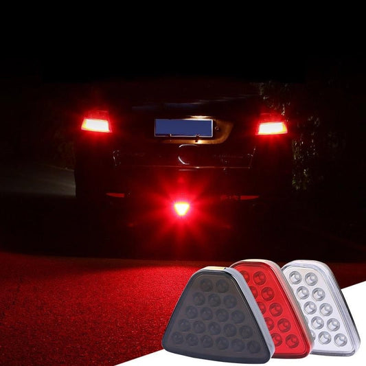 Feu arrière de voiture Style F1, de freinage et de recul, antibrouillard, troisième arrêt, Flash stroboscopique - تنزوت