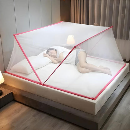 Moustiquaire Pliable Facile à Installer Pour Lit 2 Place – ناموسية لسرير شخصين تنزوت