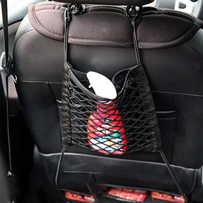 Filet de Rangement Universel en Maille pour Siège Auto – حاجز أطفال ومنظم أغراض
