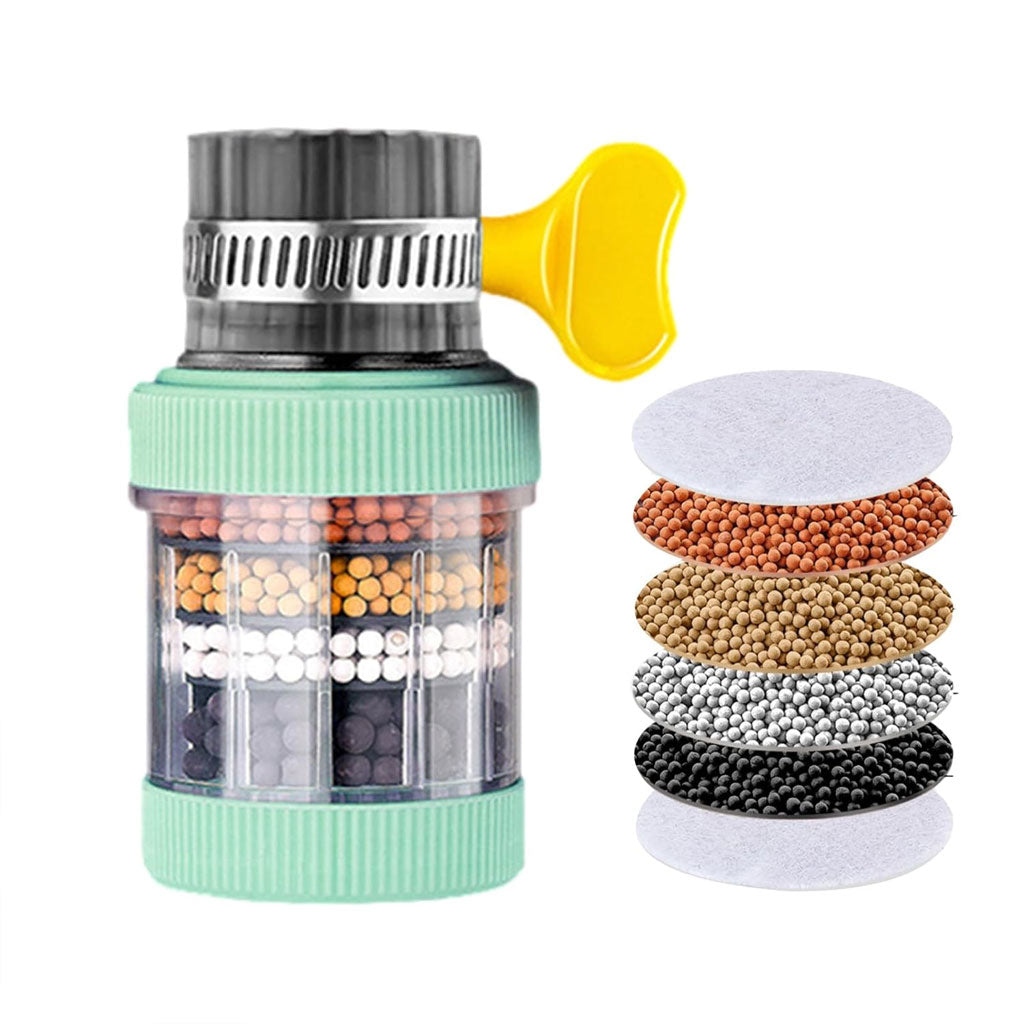 Filtre à eau pour robinet, purificateur de robinet d'évier sans éclaboussures