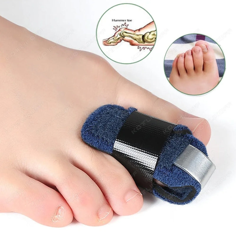 Redresseur d'orteils, correcteur d'attelle, enveloppe d'orteils courbés et tordus pour aligner تنزوت