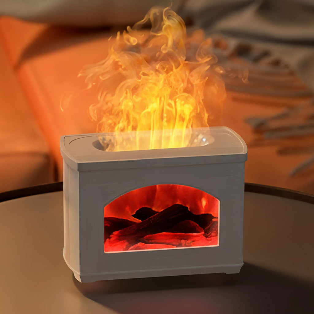 FirePlace Humidificateur Flamme Cheminée 270ml تنزوت