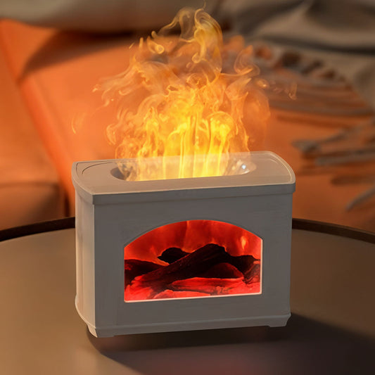FirePlace Humidificateur Flamme Cheminée 270ml تنزوت