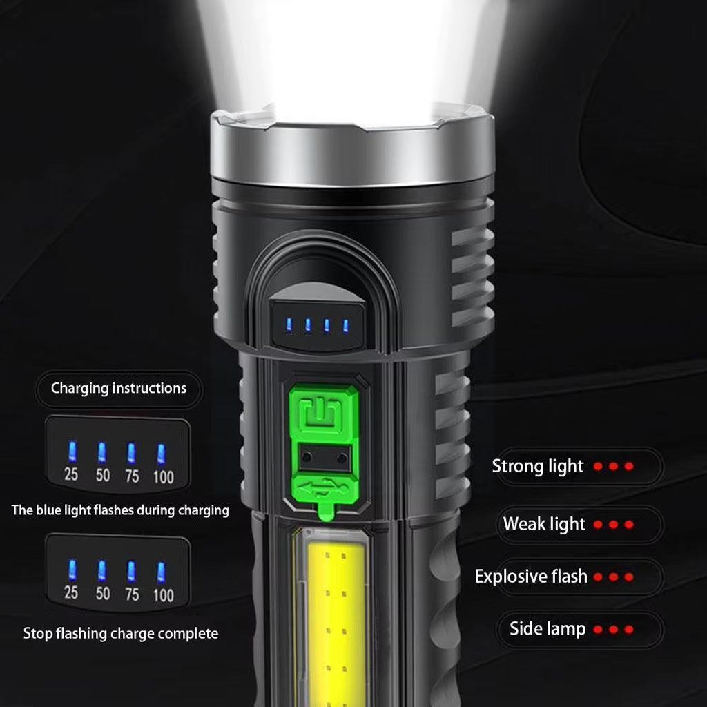 Lampe torche LED rechargeable Super lumineuse G5