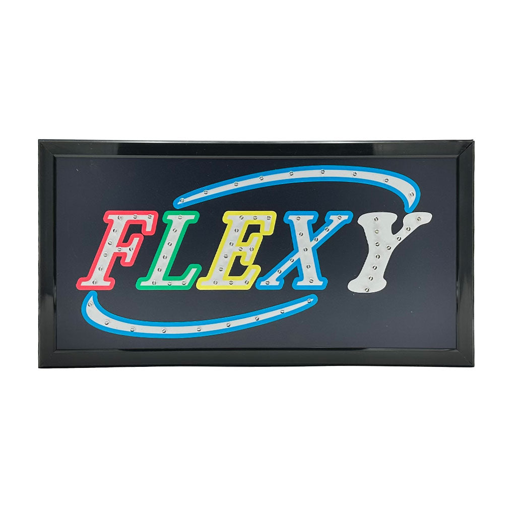 Plaque de Signalisation LED Multicolore Flexy – لوحة إشهارية ضوئية تنزوت
