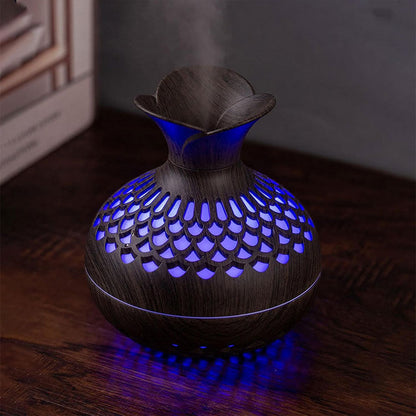 Diffuseur D’huiles Essentielles 300ml Avec 7 Lumières LED Colorée