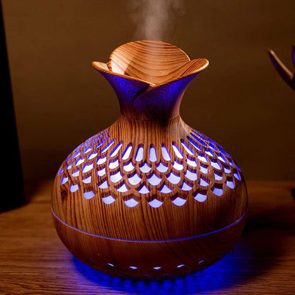 Diffuseur D’huiles Essentielles 300ml Avec 7 Lumières LED Colorée